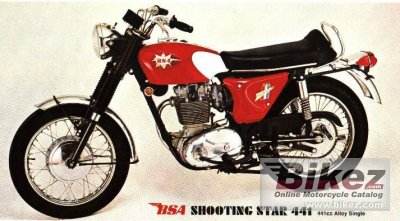 1970 bsa b 44 shooting star photo